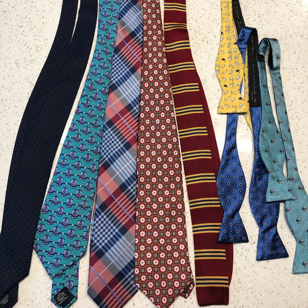 Tie bundle!! J.Crew, Chanel, Nautica, brooks bros
